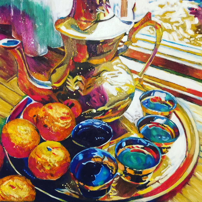 Arabic Coffee & Oranges